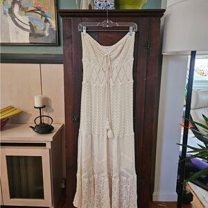 Anthropologie Farm Brand Crochet Dress